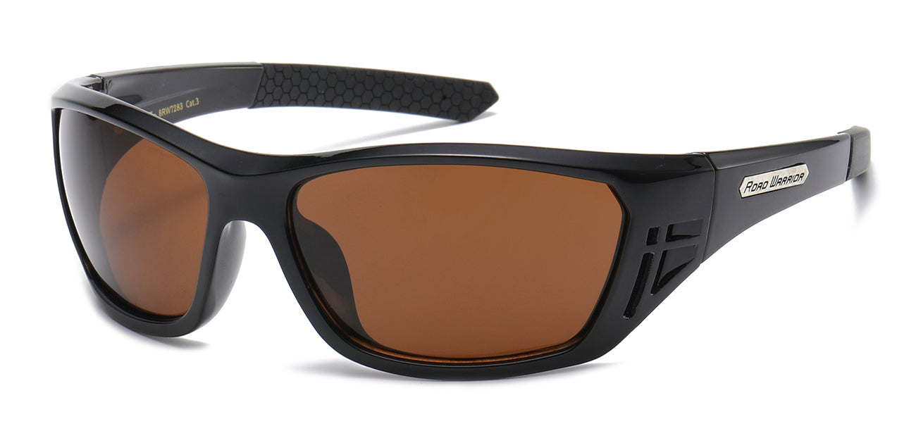 Road Warrior Semi Rimless Driving Sunglasses