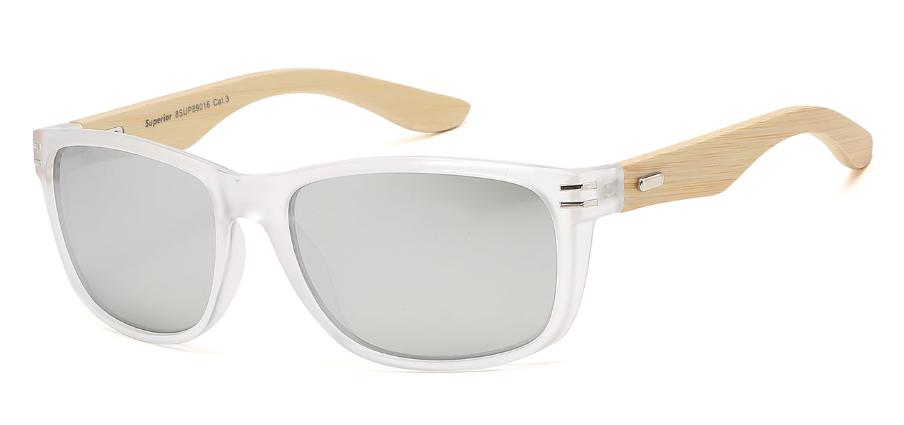 Superior Men's Eco-Friendly Bamboo Sunglasses