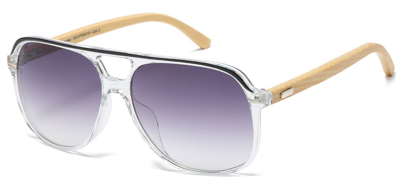 Superior 8SUP89018 Bamboo Temple Sunglasses