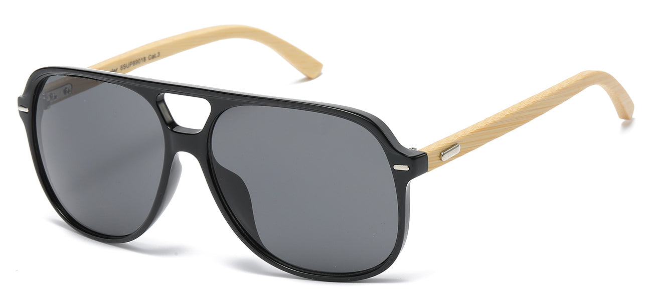 Superior 8SUP89018 Bamboo Temple Sunglasses