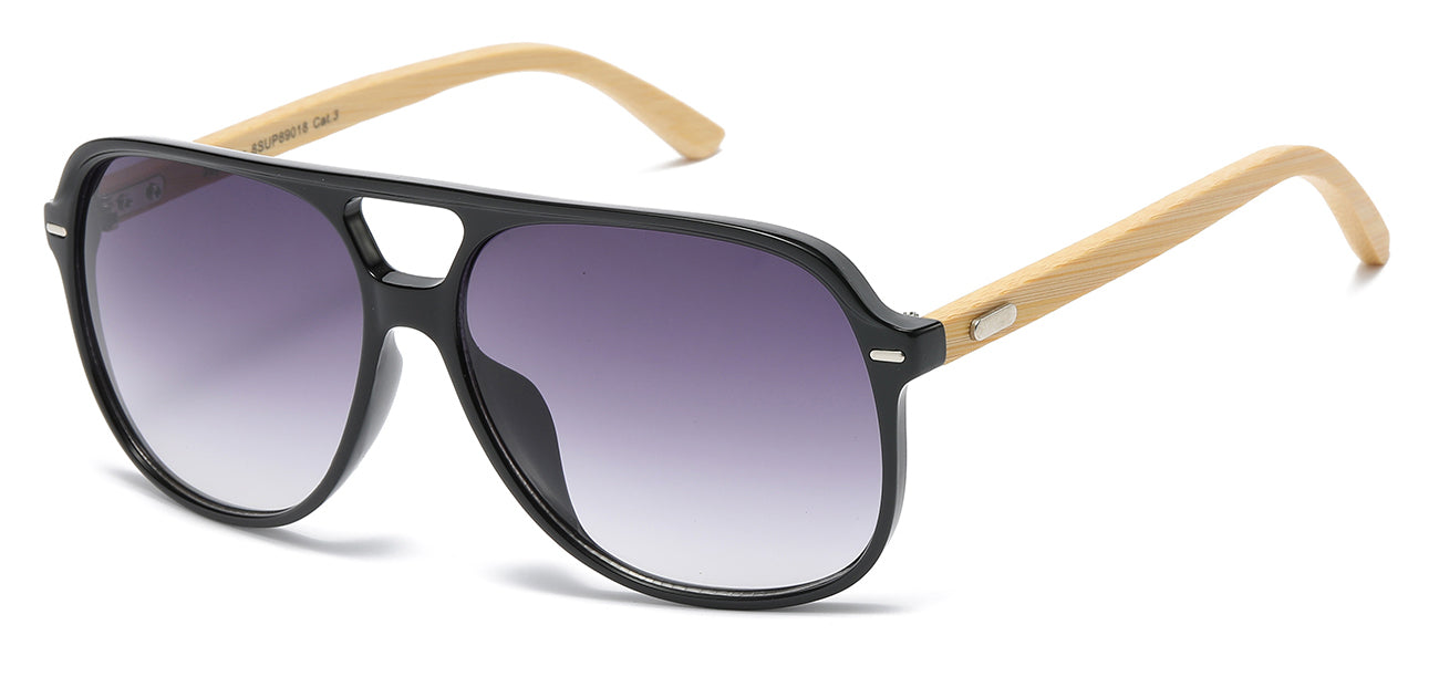 Superior 8SUP89018 Bamboo Temple Sunglasses