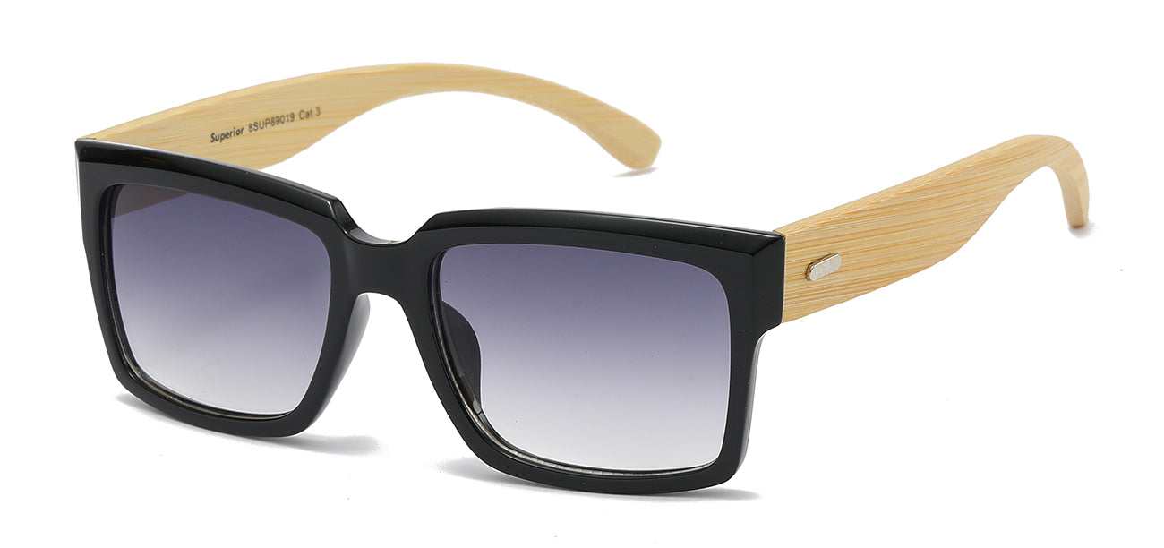 Superior 8SUP89019 Bamboo Temple Sunglasses