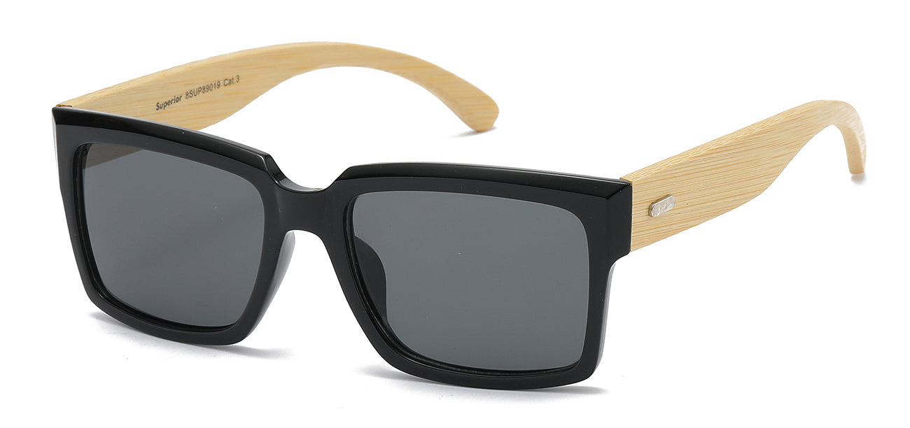 Superior 8SUP89019 Bamboo Temple Sunglasses