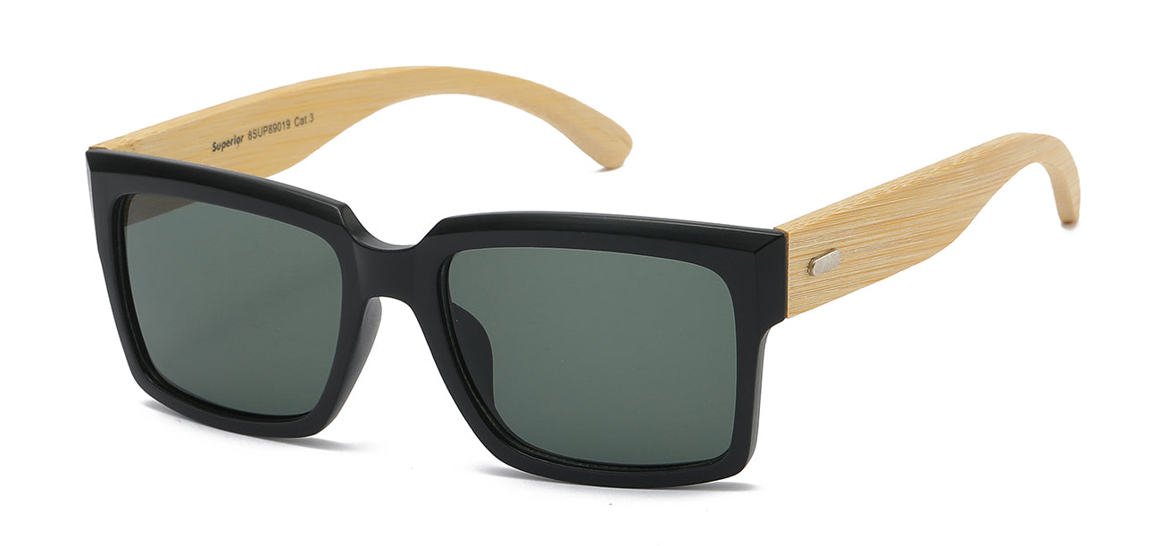 Superior 8SUP89019 Bamboo Temple Sunglasses