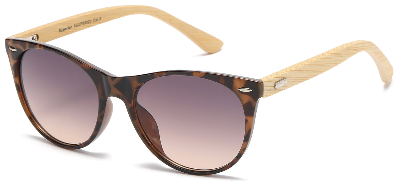 Superior 8SUP89020 Bamboo Temple Sunglasses