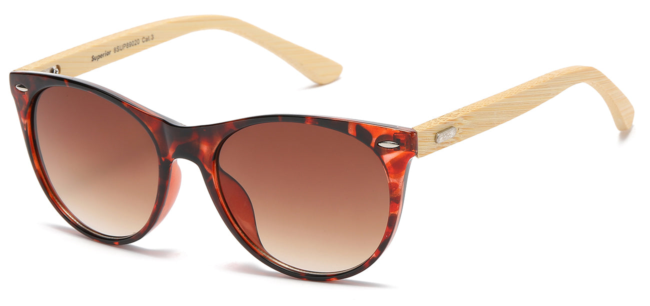 Superior 8SUP89020 Bamboo Temple Sunglasses