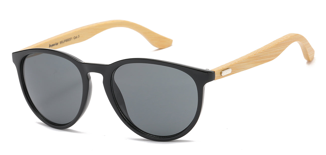 Superior 8SUP89021 Bamboo Temple Sunglasses