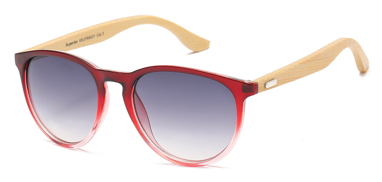 Superior 8SUP89021 Bamboo Temple Sunglasses