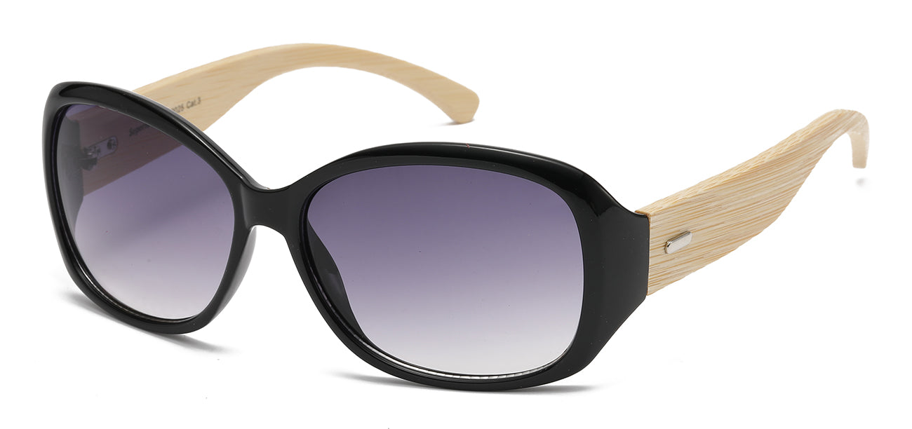 Superior 8SUP89025 Bamboo Temple Sunglasses