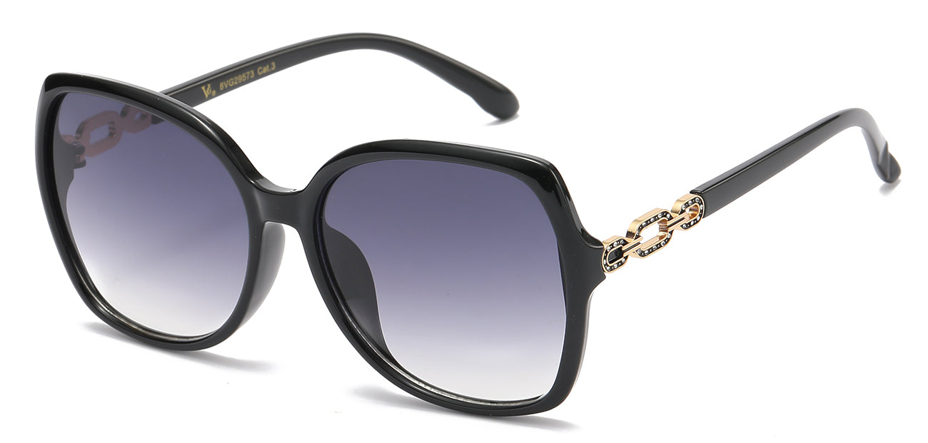 Modern Round Sunglasses with Classic Twist