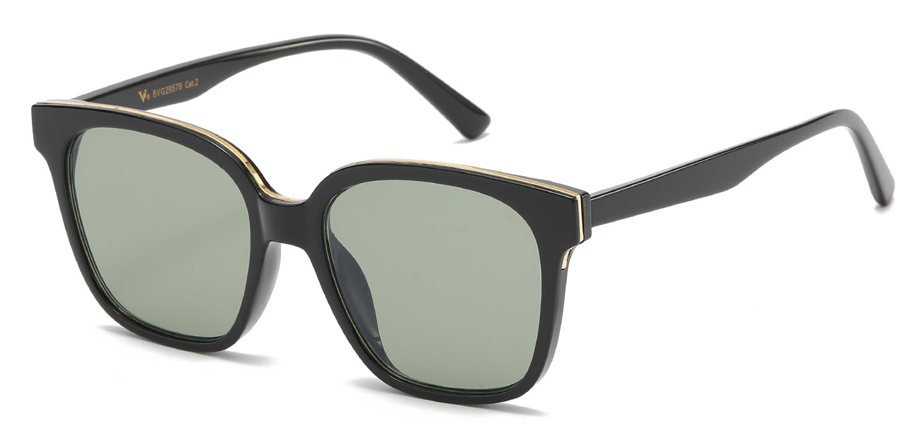 VG 8VG29578 Square Polymer Sunglasses