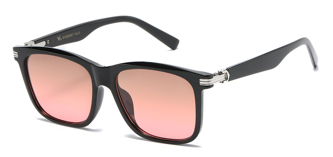 Modern Round Sunglasses with Classic Twist