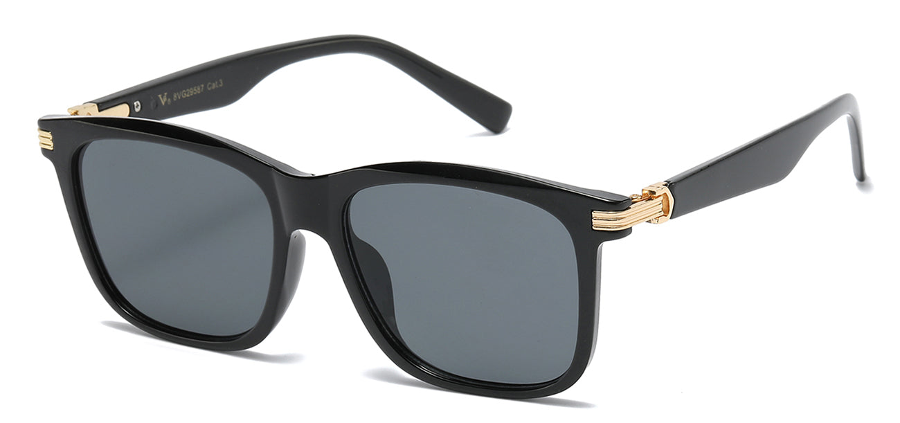 Modern Round Sunglasses with Classic Twist