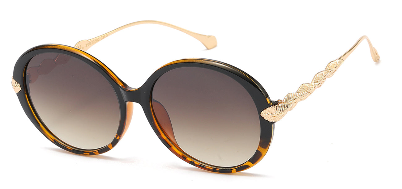 Modern Round Sunglasses with Classic Twist