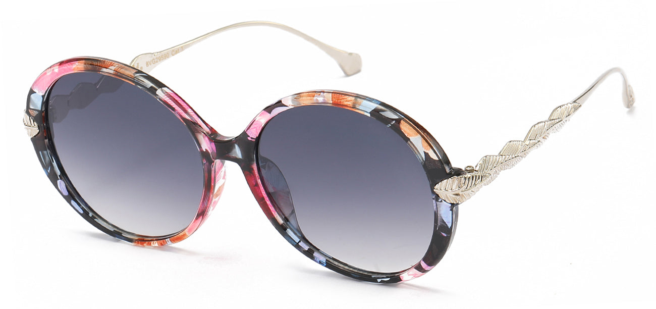 Modern Round Sunglasses with Classic Twist