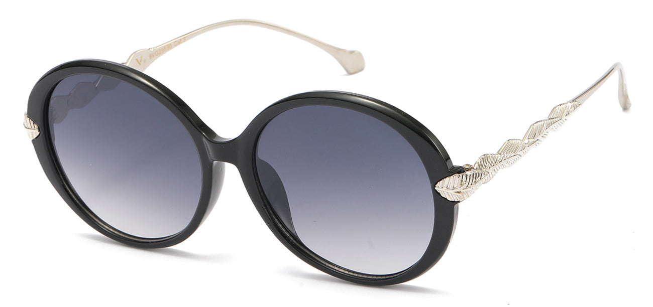 Modern Round Sunglasses with Classic Twist