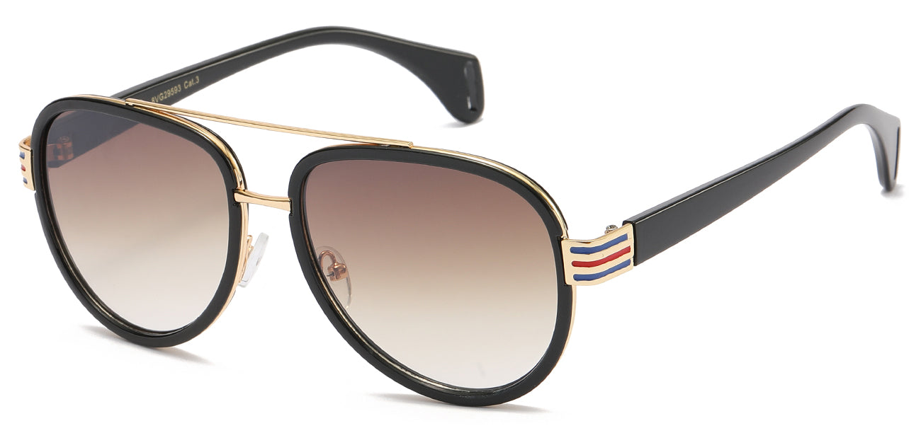 Timeless Aviator Twist Sunglasses