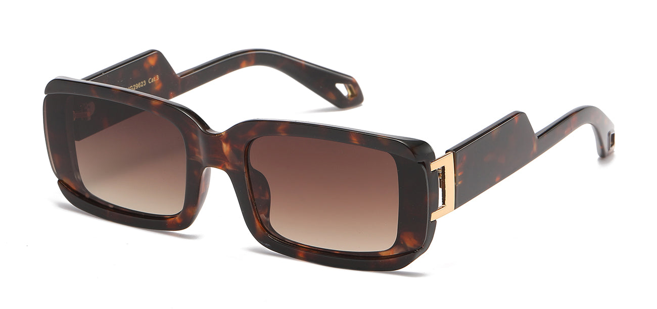 Timeless Elegance Square Frame Sunglasses