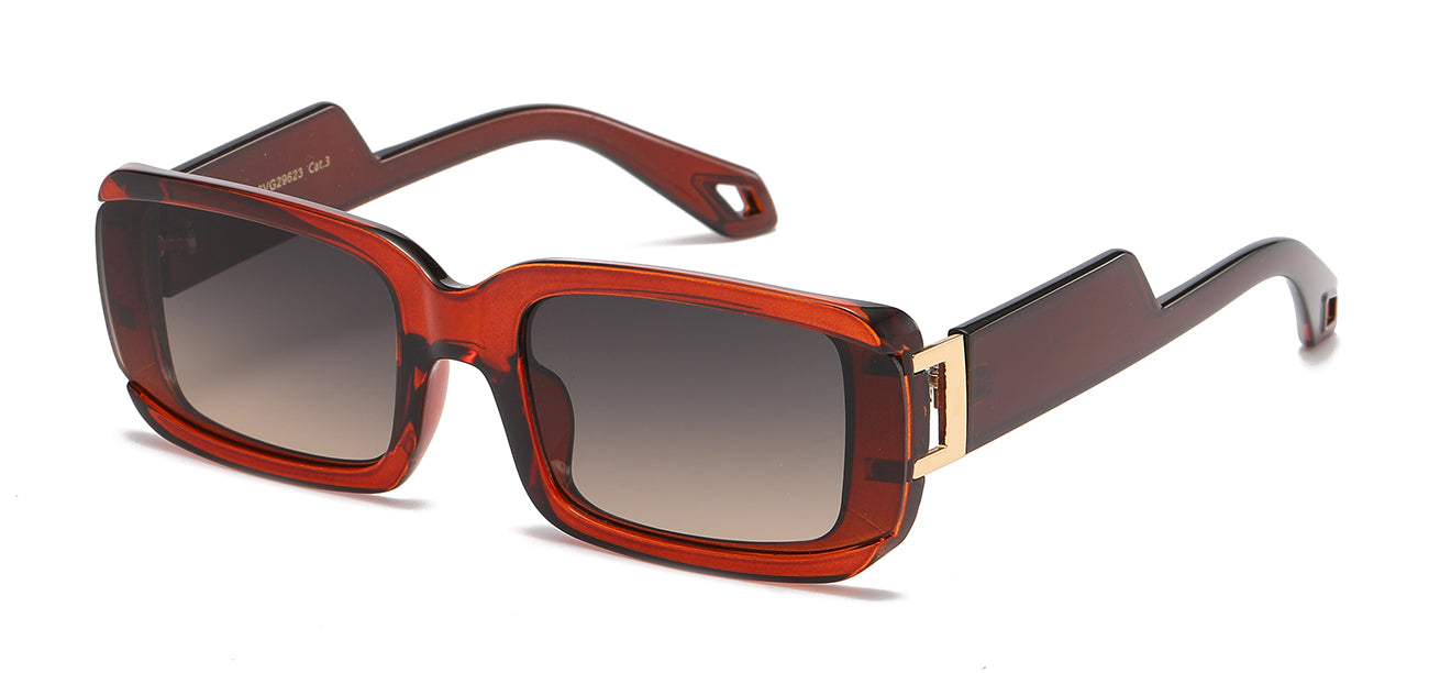 Timeless Elegance Square Frame Sunglasses