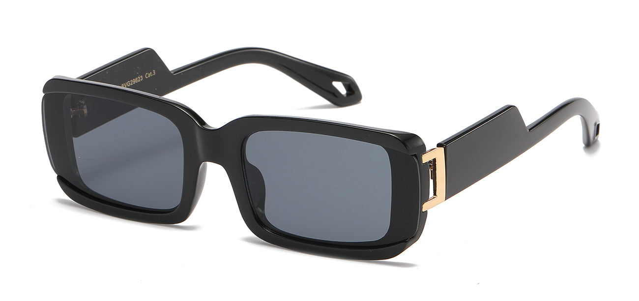 Timeless Elegance Square Frame Sunglasses