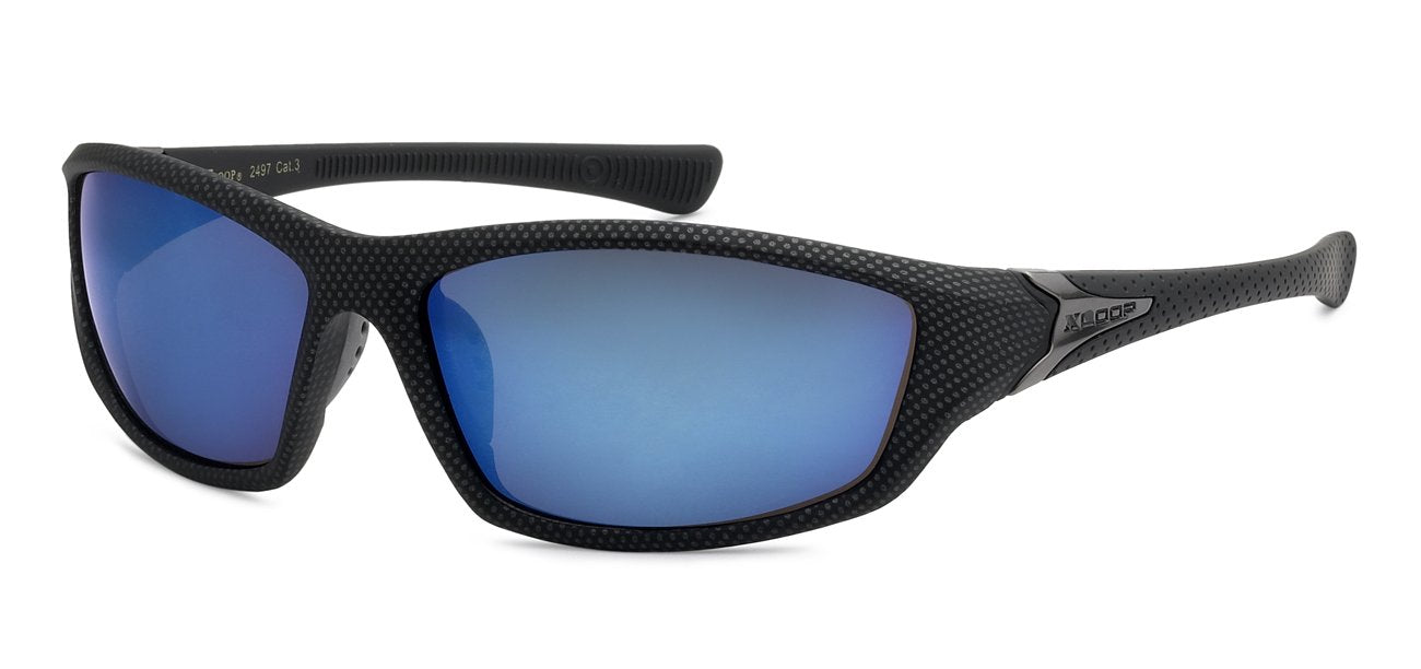 XLOOP LIGHTWEIGHT RUBBERIZED FINISH SUNGLASSES