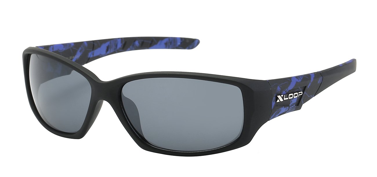 XLOOP FRACTURE PATTERN TEMPLE SUNGLASSES