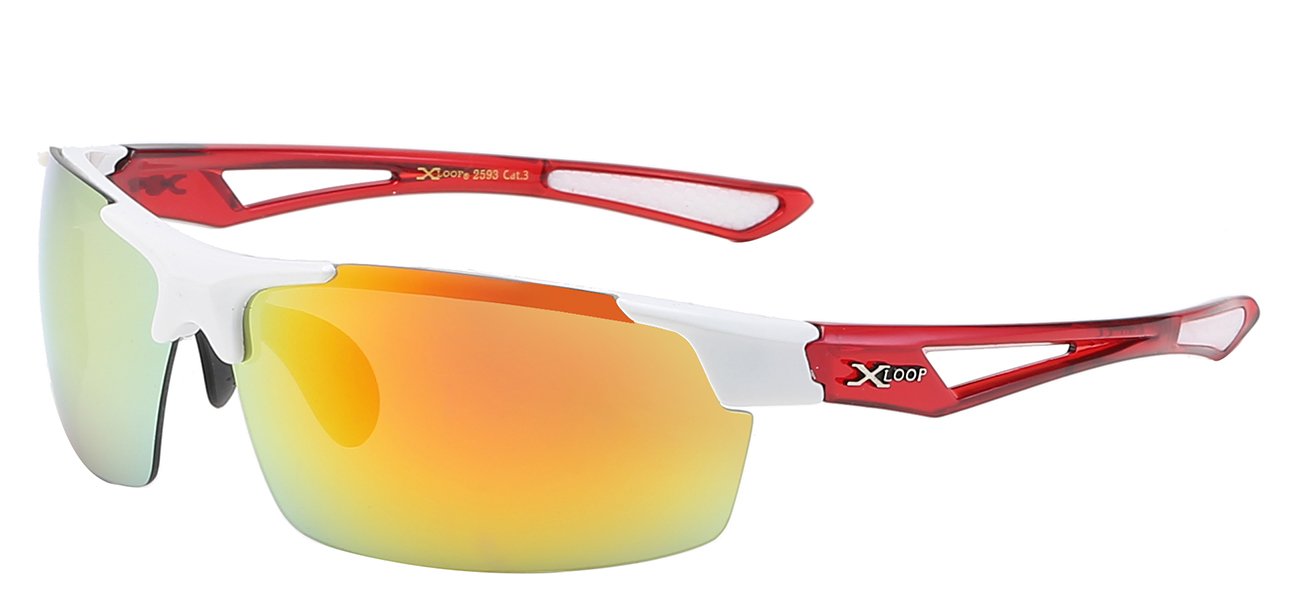 XLOOP SEMI RIMLESS BLADE WRAP SUNGLASSES