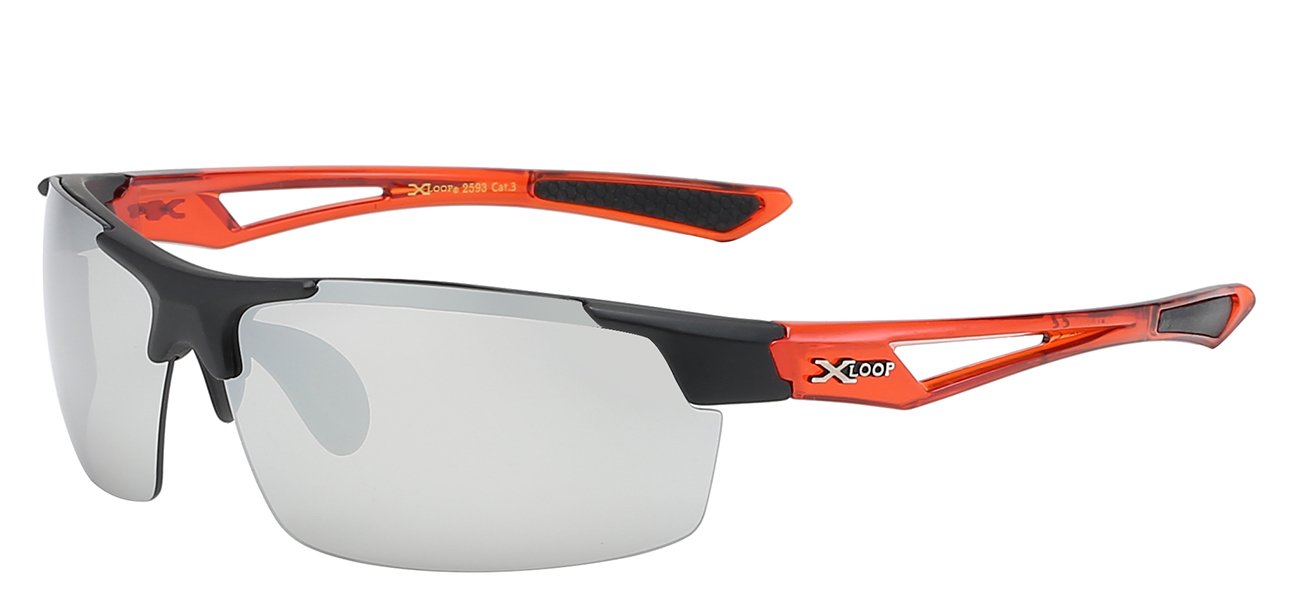 XLOOP SEMI RIMLESS BLADE WRAP SUNGLASSES