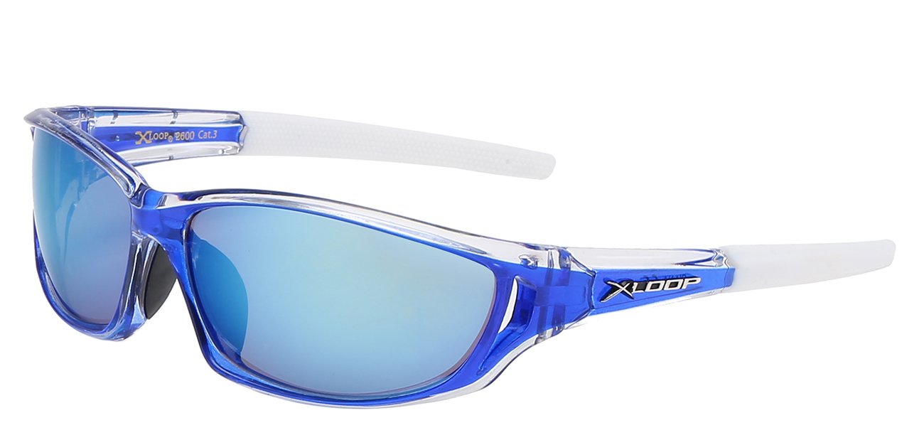 XLOOP THIN POLYCARBONATE WRAP SUNGLASSES