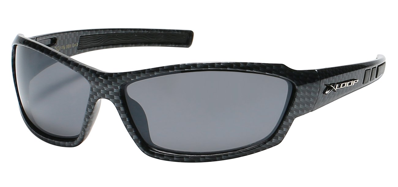 XLoop Camo Print Wrap Sports Sunglasses