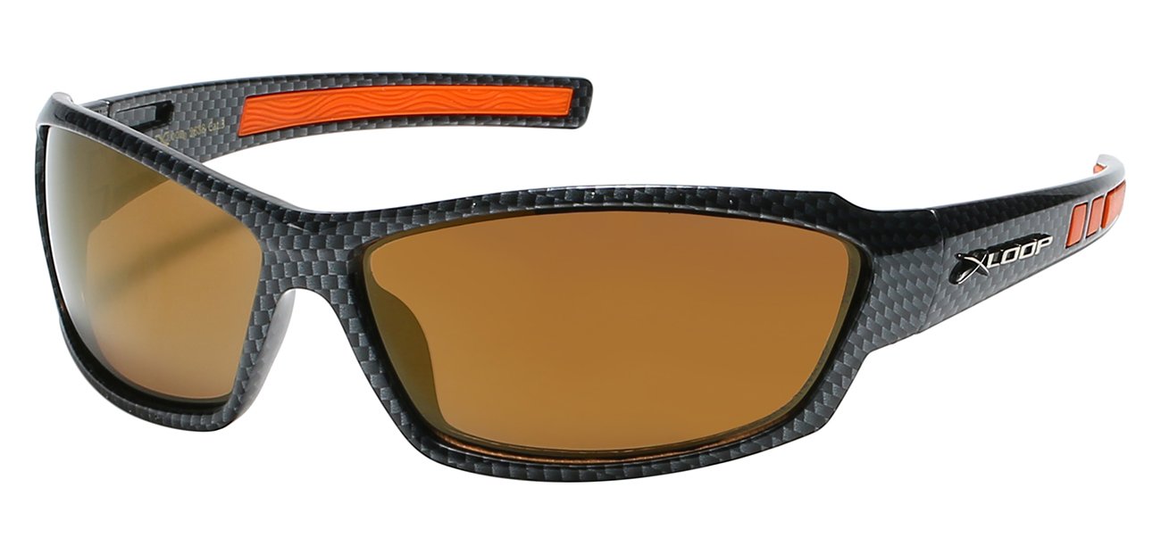 XLoop Camo Print Wrap Sports Sunglasses