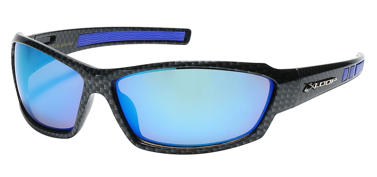 XLoop Camo Print Wrap Sports Sunglasses