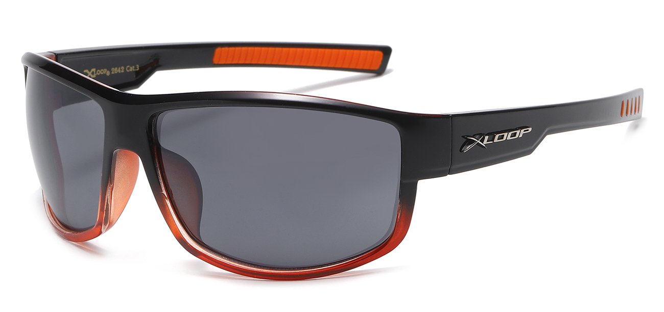 XLoop Camo Print Wrap Sports Glasses - Sold by Dozen