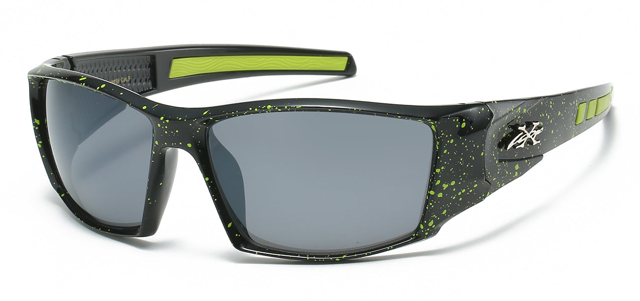 XLoop Camo Print Wrap Sports Glasses - Sold by Dozen