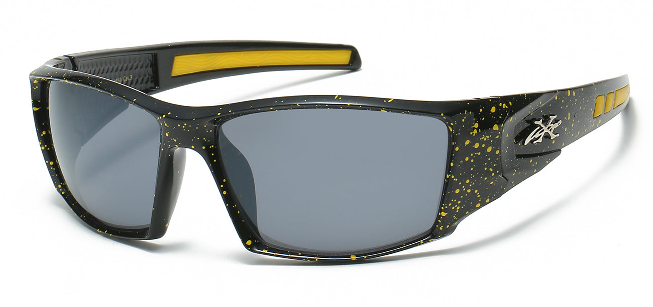 XLoop Camo Print Wrap Sports Glasses - Sold by Dozen