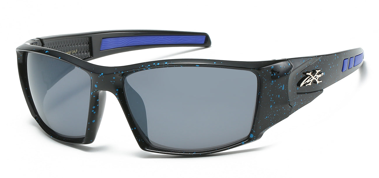 XLoop Camo Print Wrap Sports Glasses - Sold by Dozen