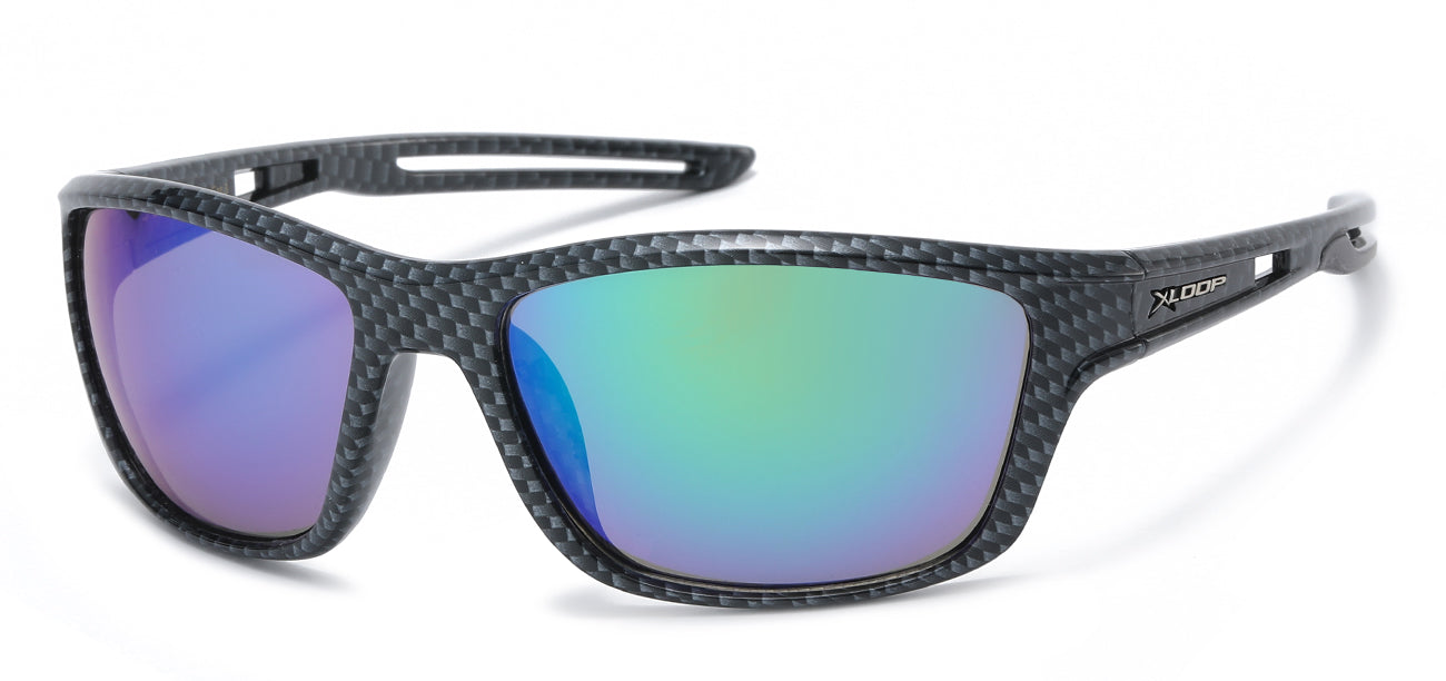 XLoop Camo Print Sports Sunglasses