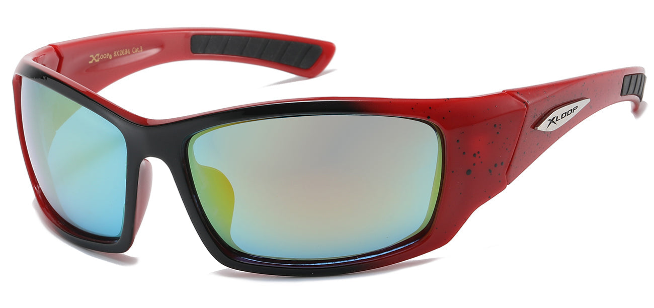 XLoop Camo Print Sports - Sunglasses