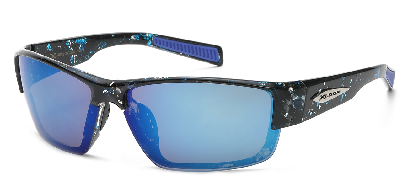 XLoop Camo Print Sports Sunglasses - Dozen