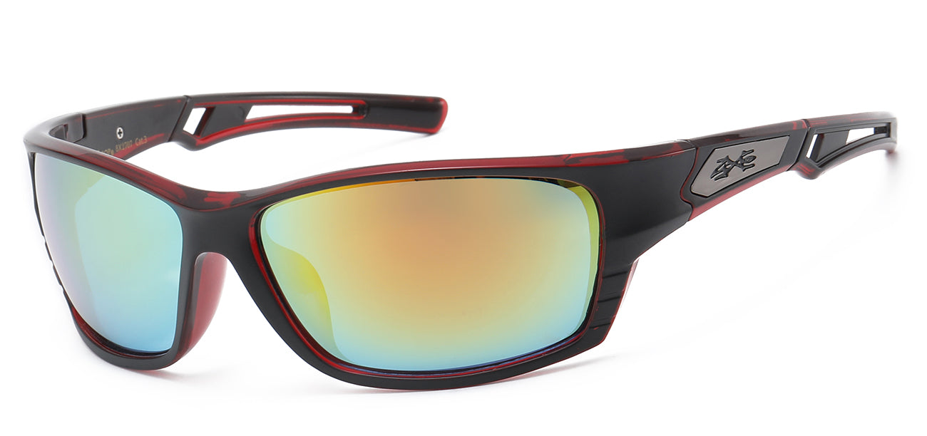 XLoop Camo Print Wrap Sports - Sunglasses