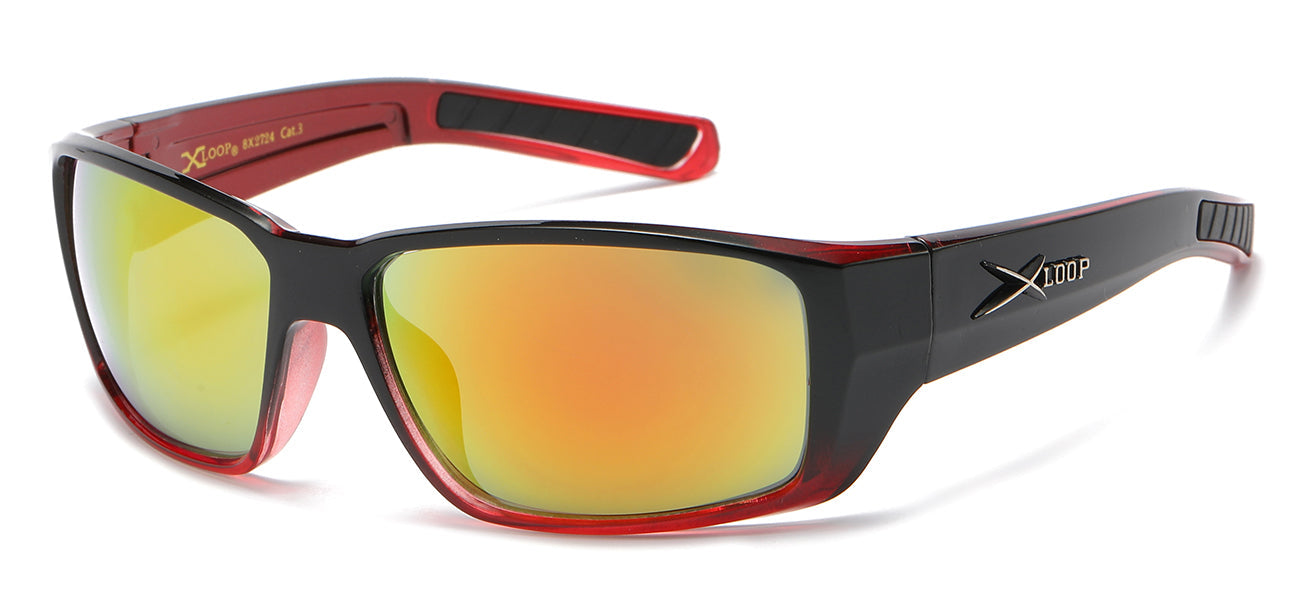 XLoop Sports Wrap Sunglasses - Assorted Colors