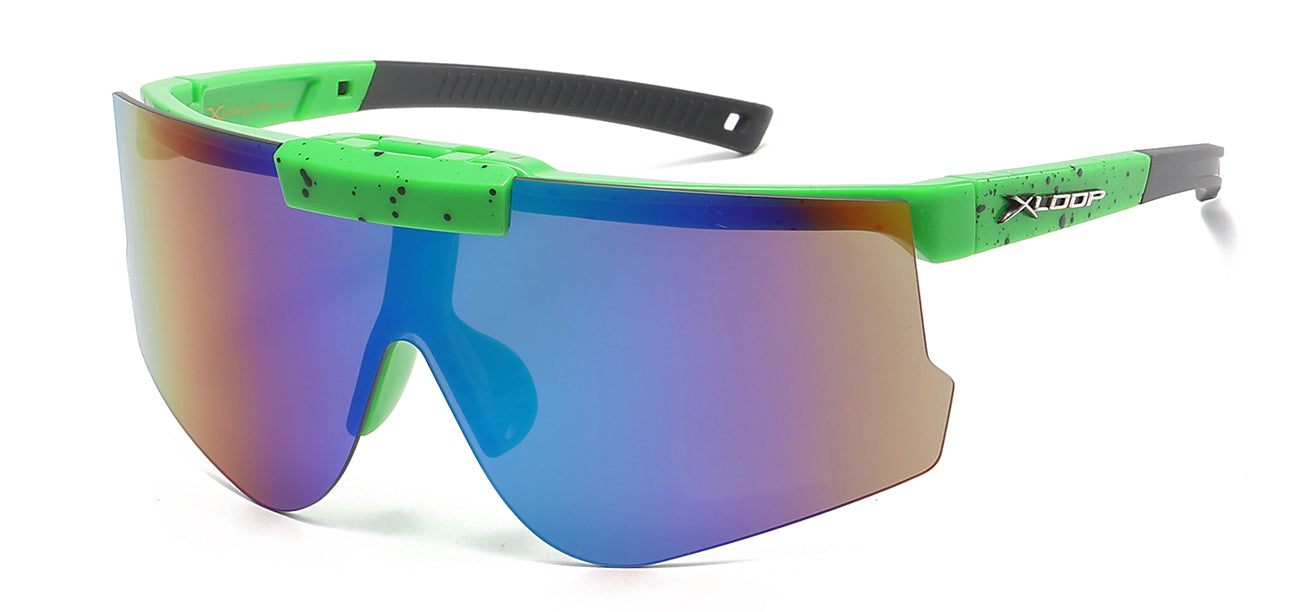 XLoop Semi-Rimless Sunglasses UV Protection