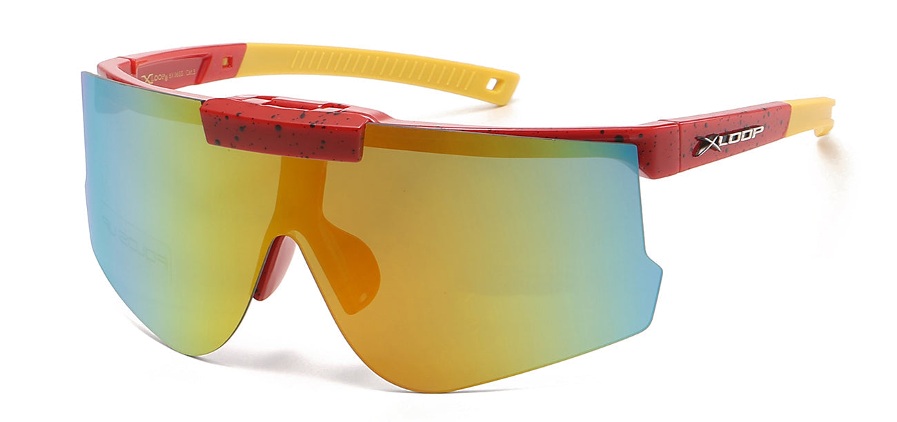 XLoop Semi-Rimless Sunglasses UV Protection