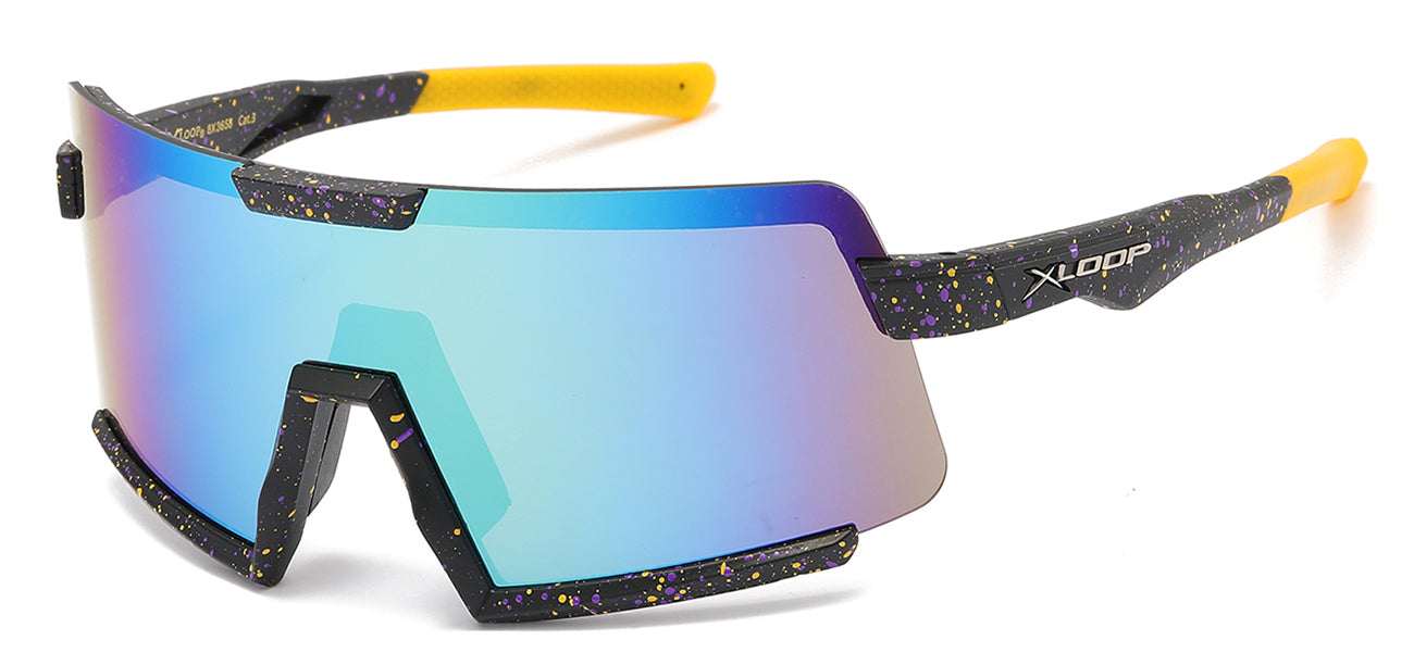 XLoop Semi-Rimless Sunglasses UV Protection