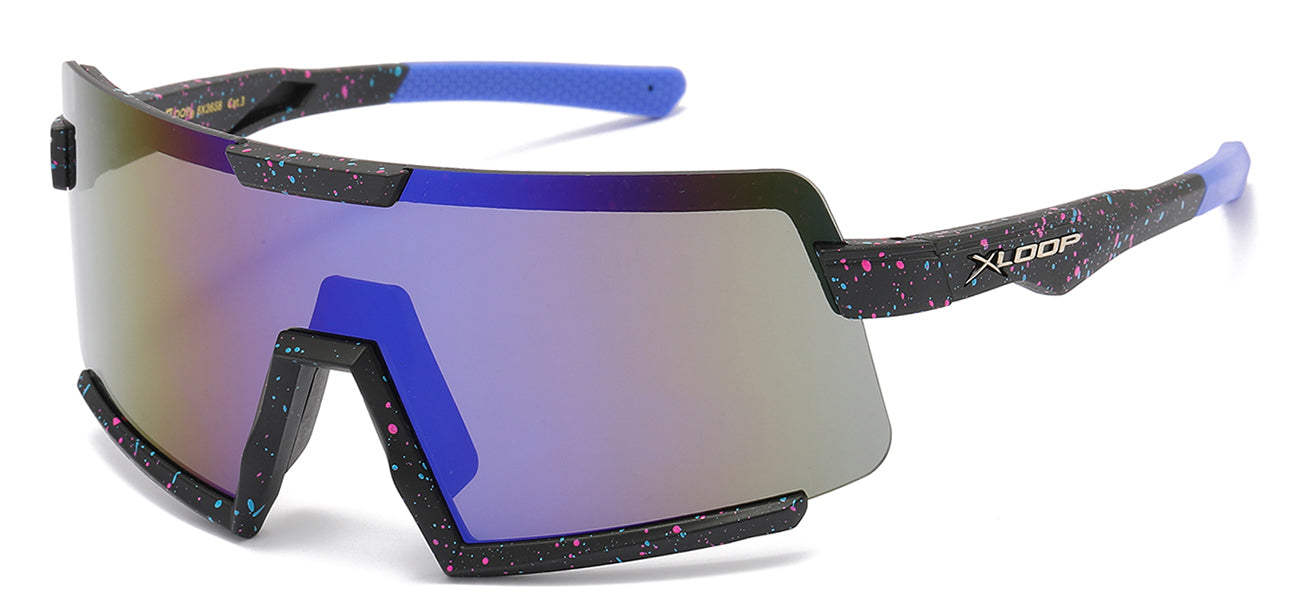 XLoop Semi-Rimless Sunglasses UV Protection