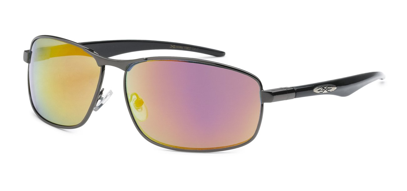 Xloop Athletic Wrap Sunglasses - Grey Tint Lens