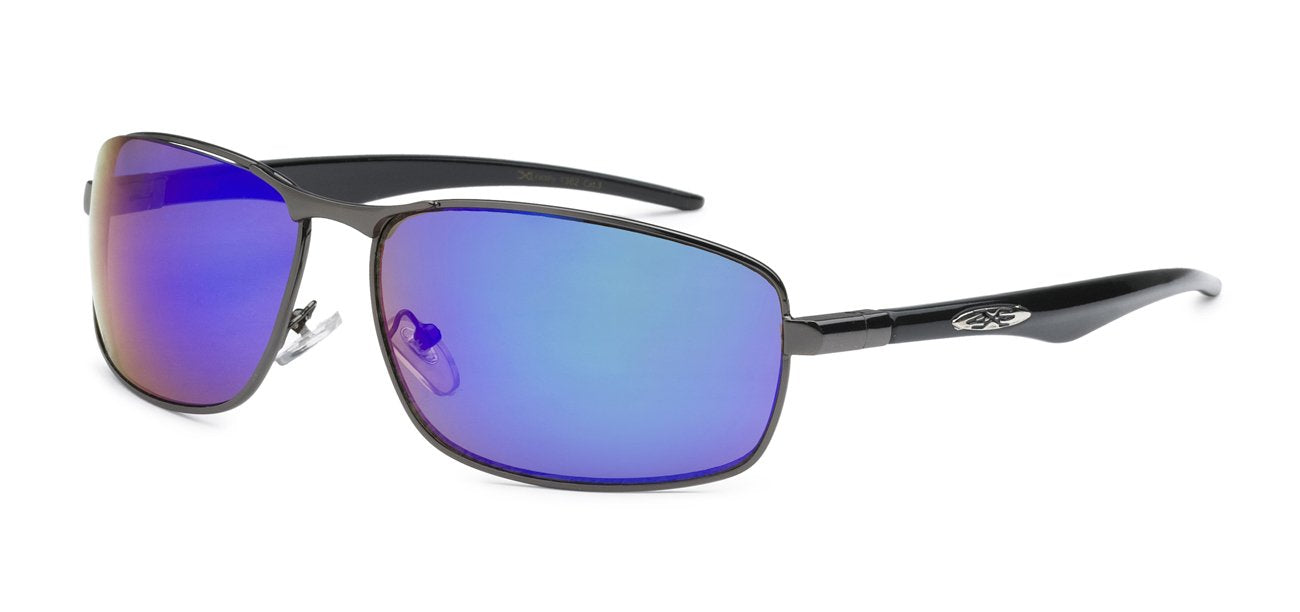 Xloop Athletic Wrap Sunglasses - Grey Tint Lens