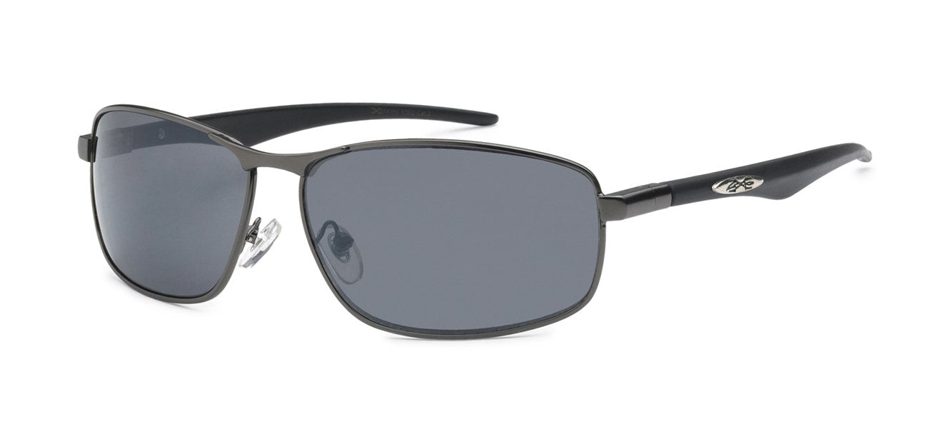 Xloop Athletic Wrap Sunglasses - Grey Tint Lens