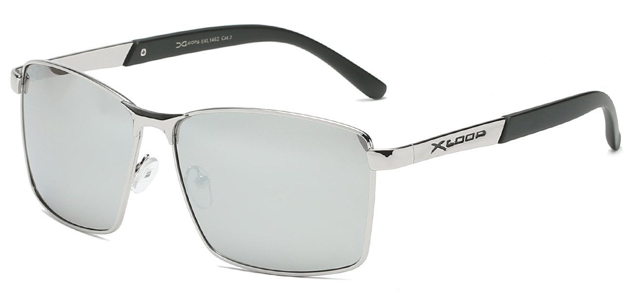 Xloop Athletic Wrap Sunglasses - Gunmetal Frame