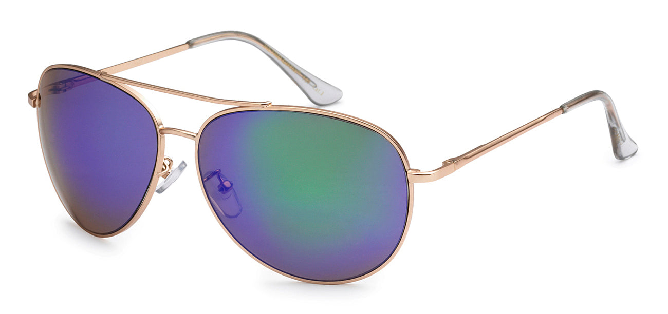 AIR FORCE 8AF107-MGRV MATTE GOLD SUNGLASSES